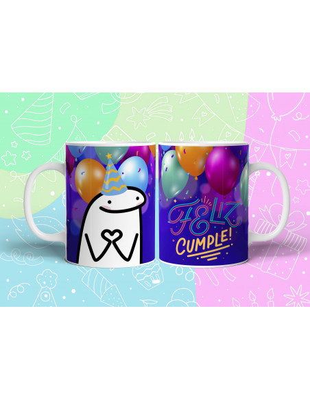 Taza cumpleaños Flork